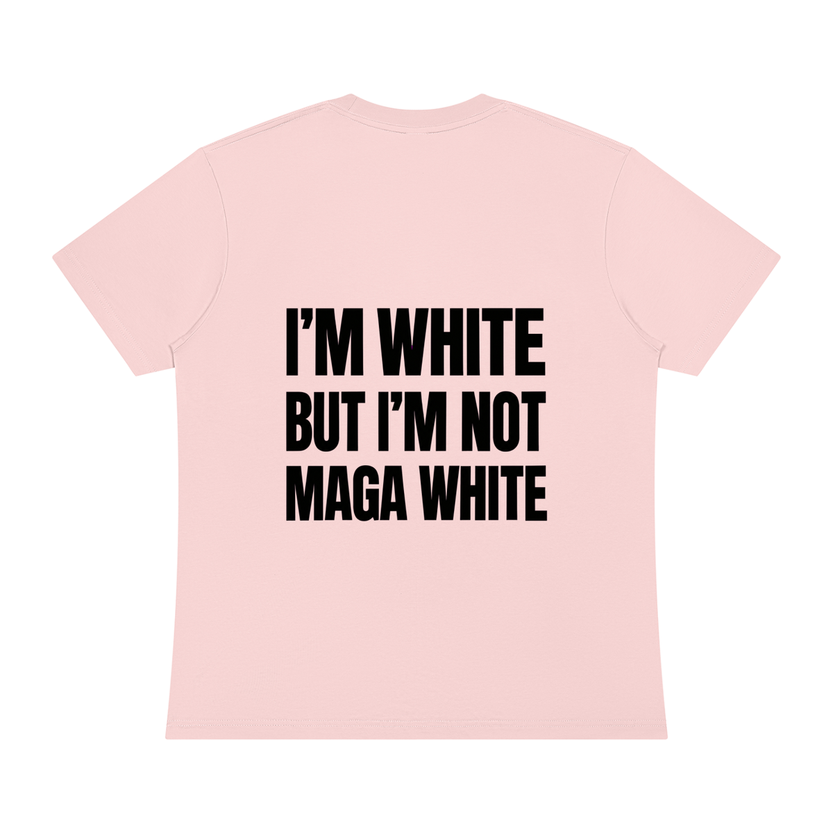 I'm White But Not - Back Design
