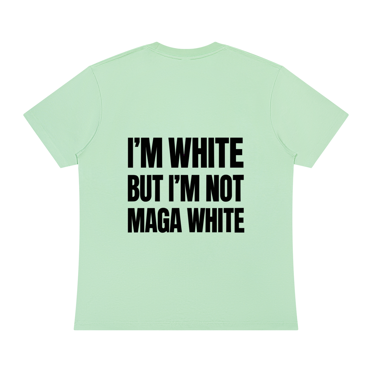 I'm White But Not - Back Design