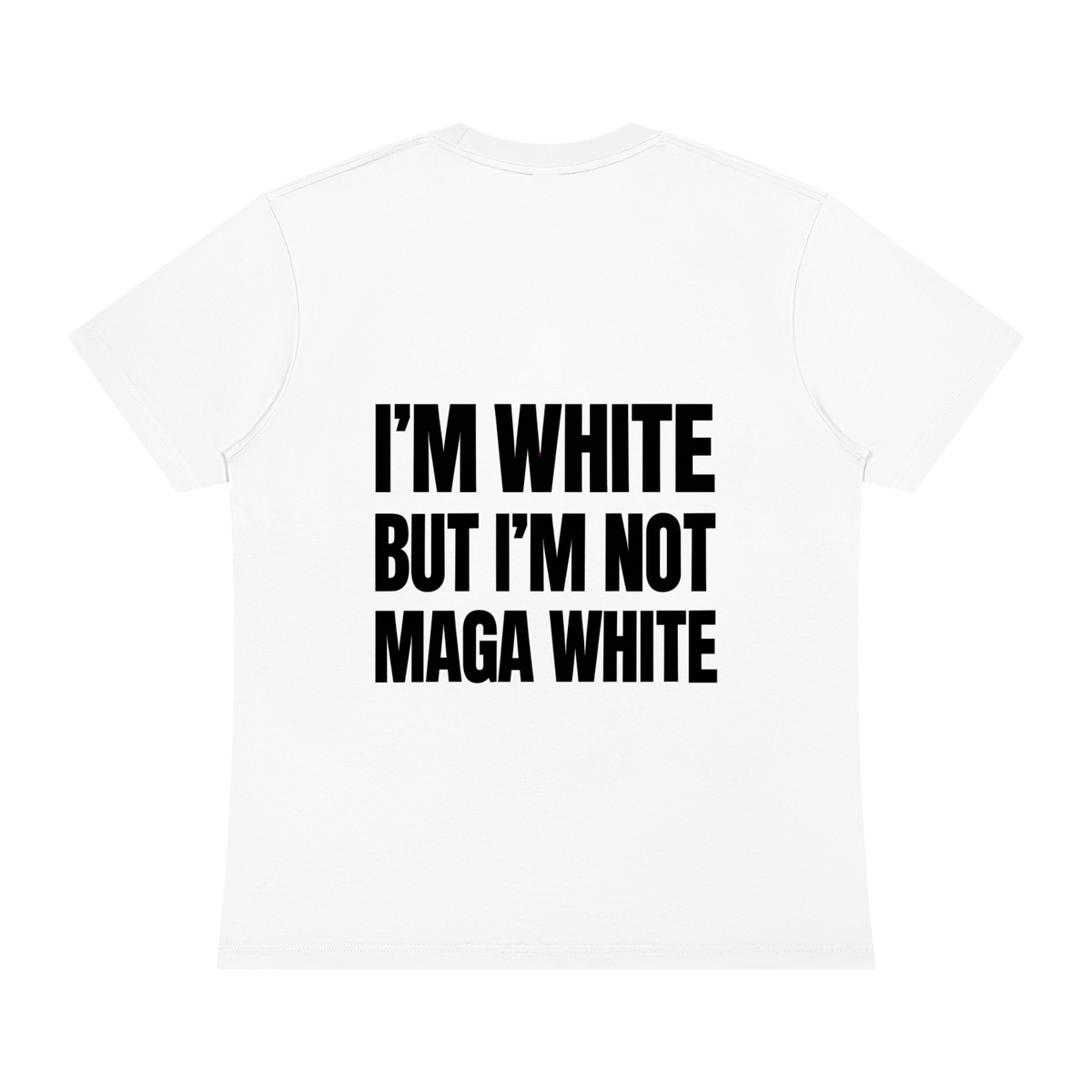 I'm White But Not - Back Design